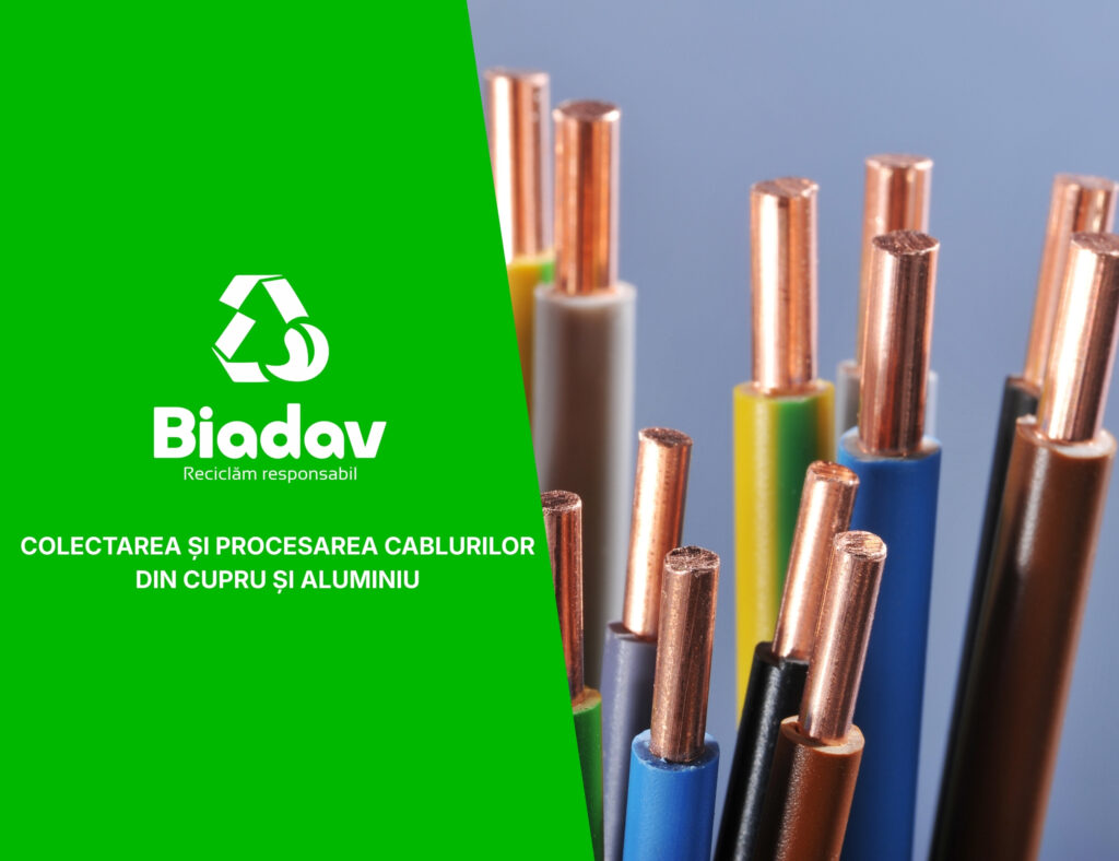 Colectarea și procesarea cablurilor din cupru și aluminiu la biadav